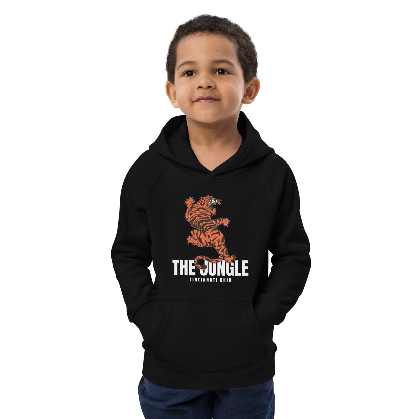 The Jungle New Collection Kids eco hoodie