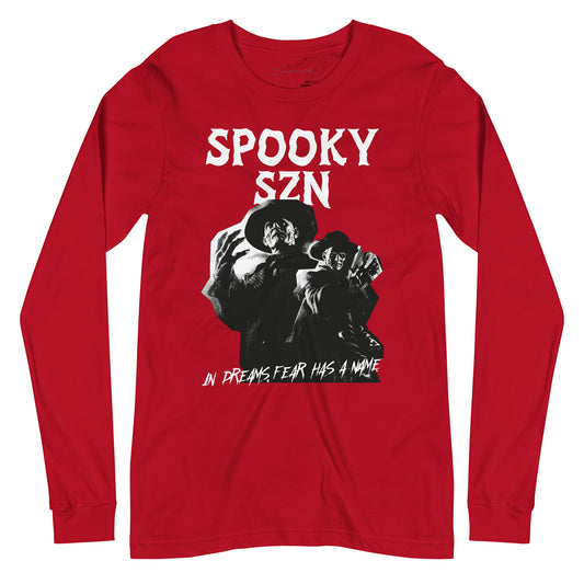 SPOOKY SZN - "NIGHTMARE" Unisex Long Sleeve Tee