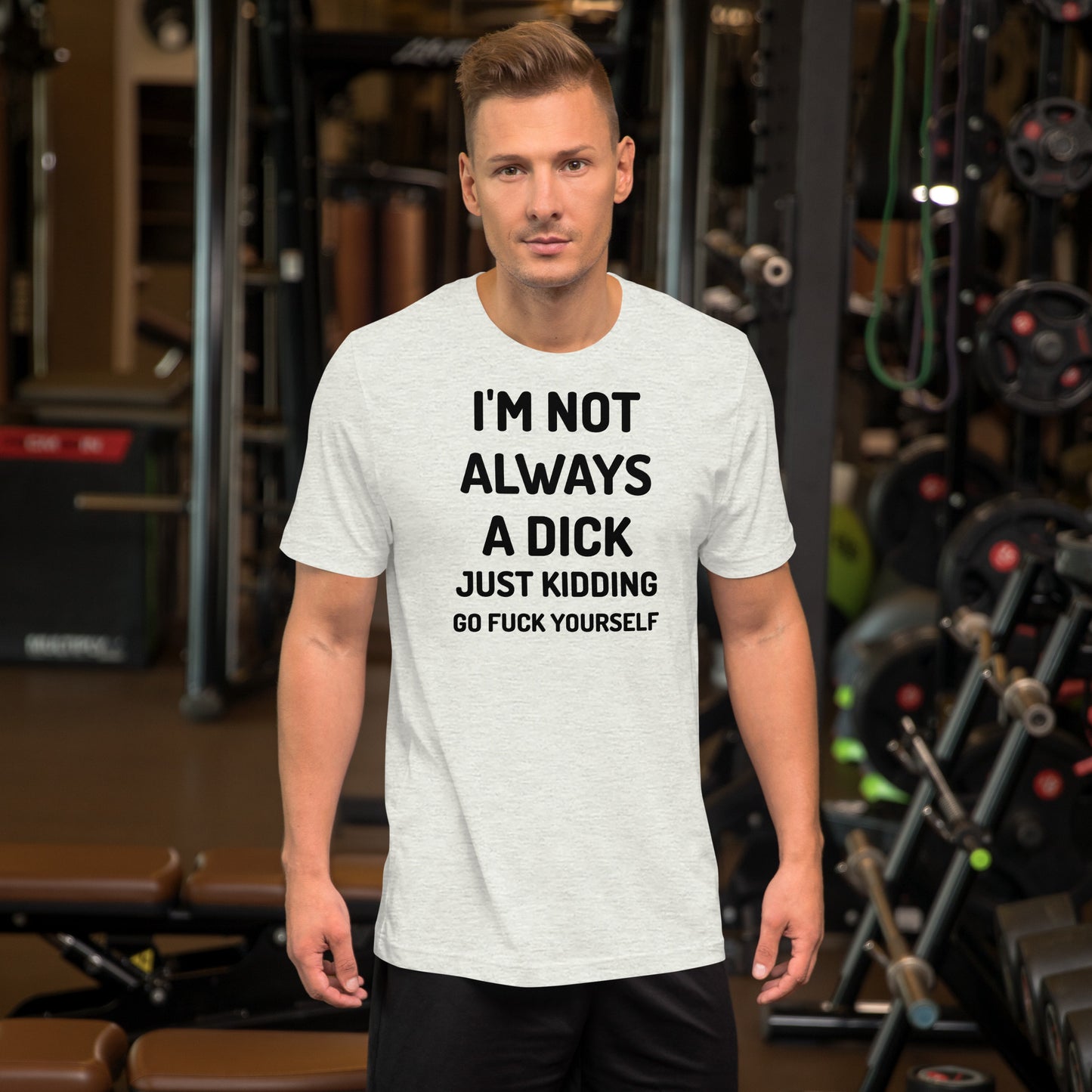 Not a D**k Unisex t-shirt