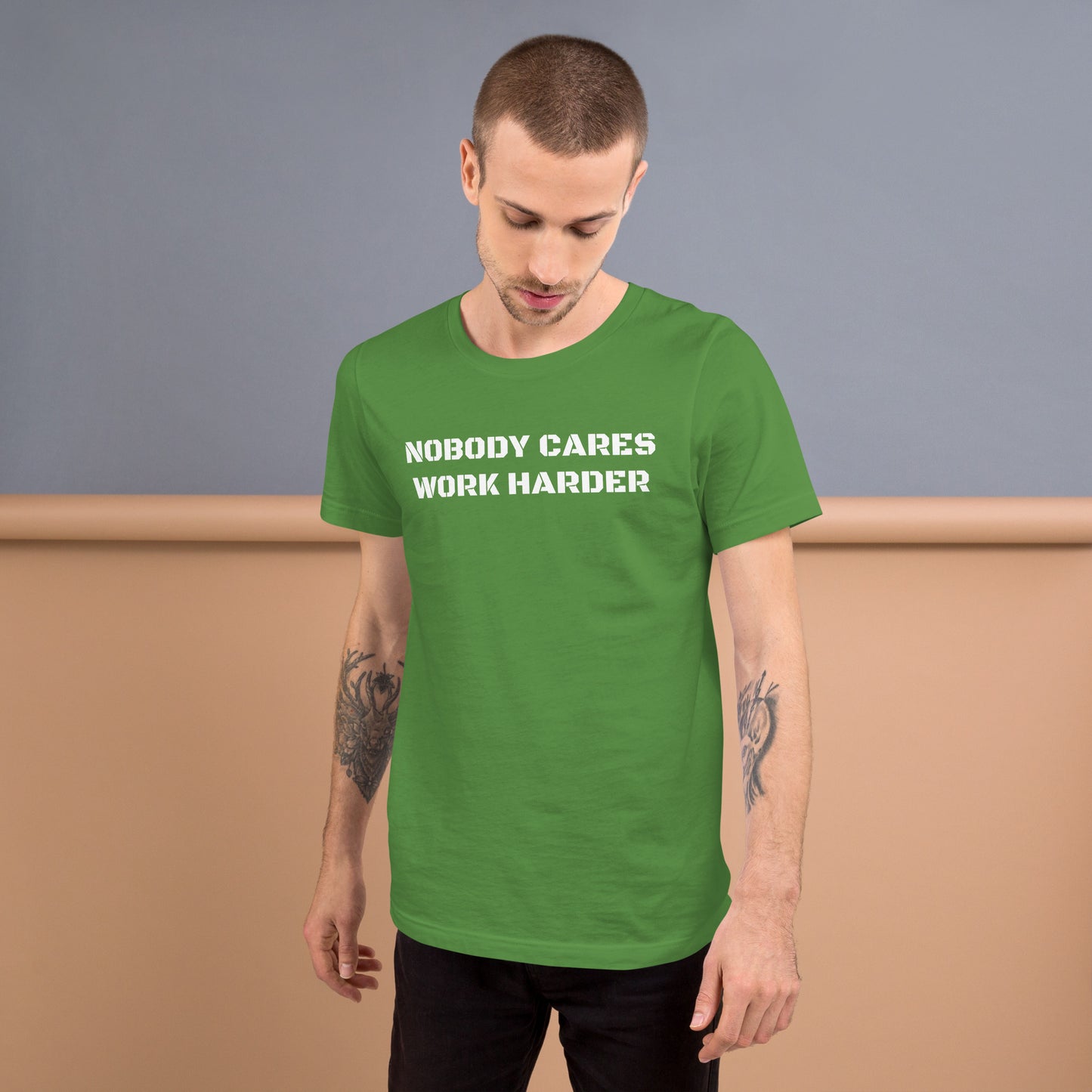 Work Harder Unisex t-shirt