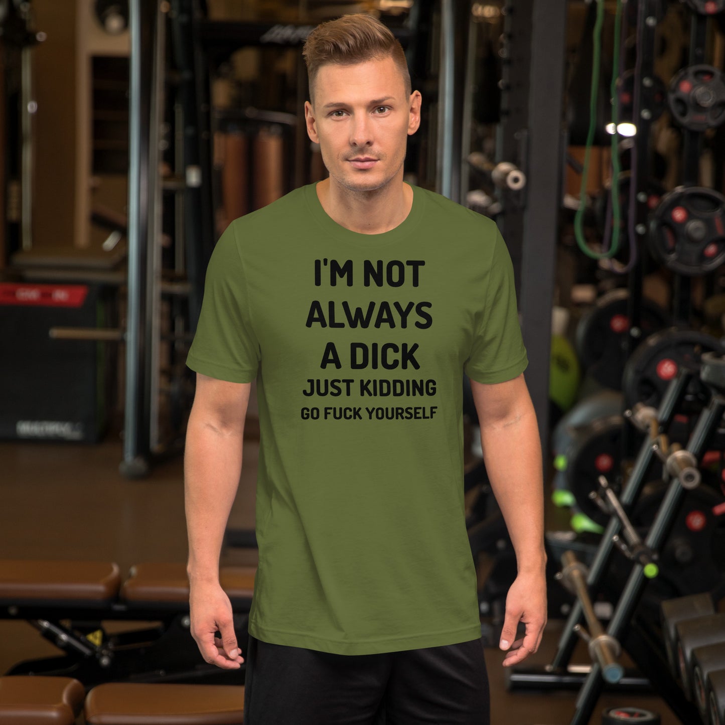 Not a D**k Unisex t-shirt