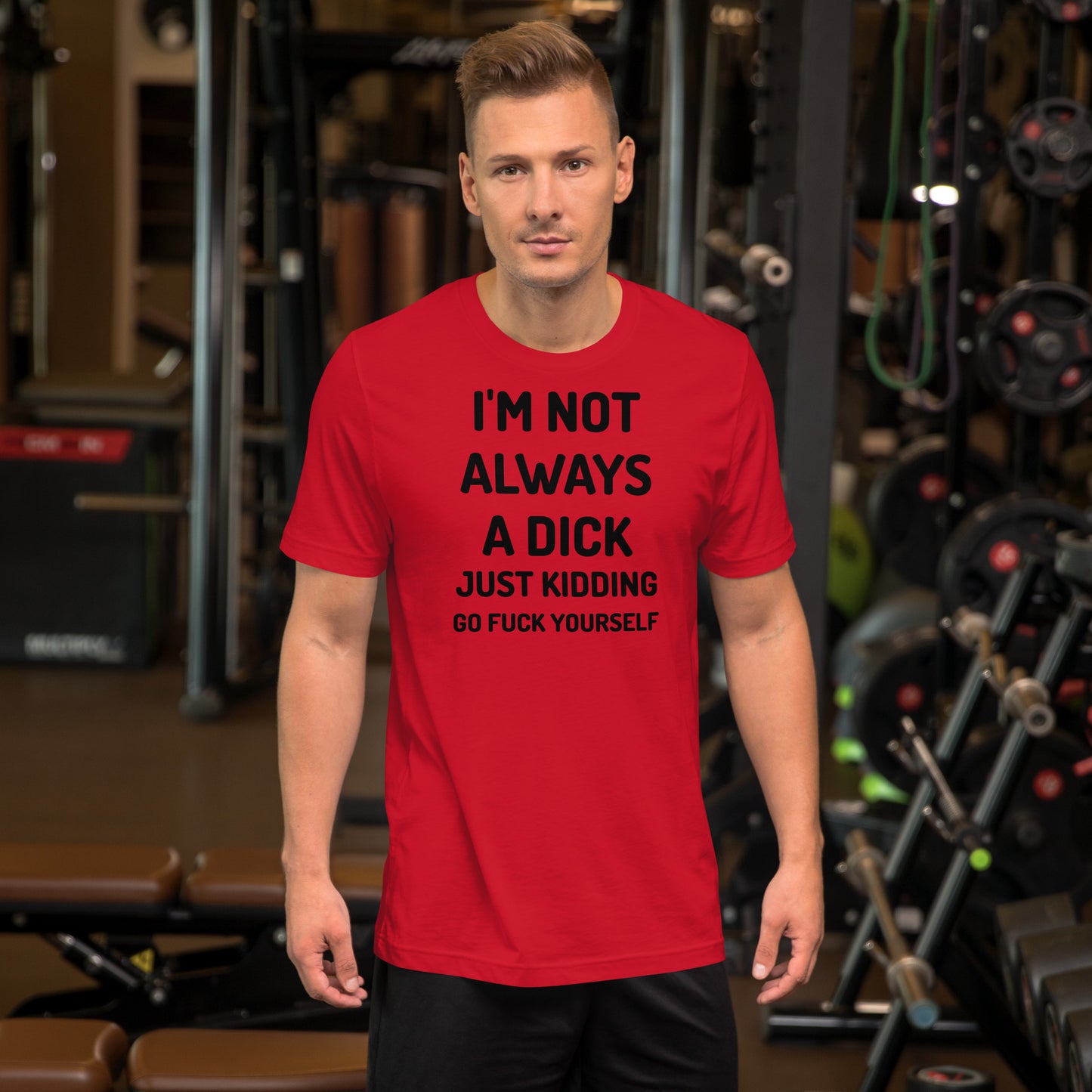 Not a D**k Unisex t-shirt