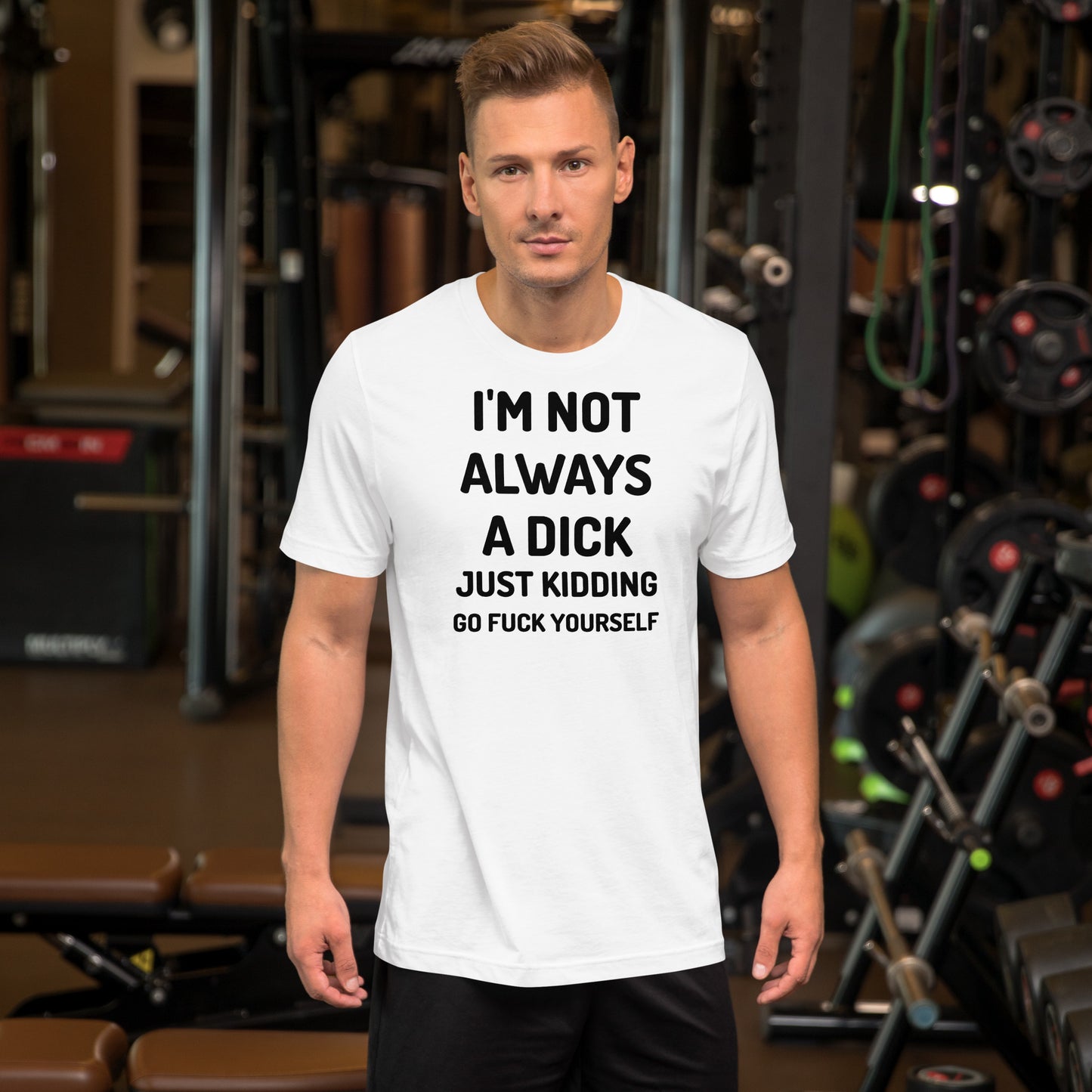 Not a D**k Unisex t-shirt