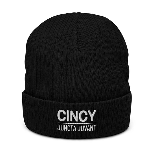 Cincy Juncta Juvant - Ribbed knit beanie