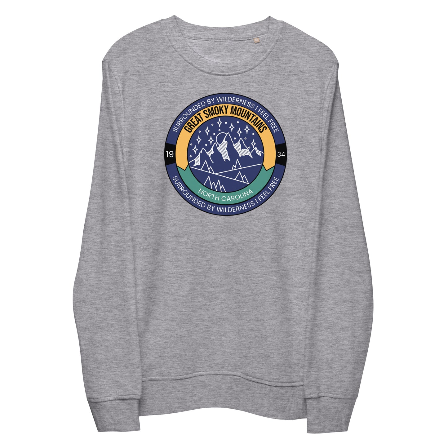 Great Smoky Mt. - Unisex organic sweatshirt