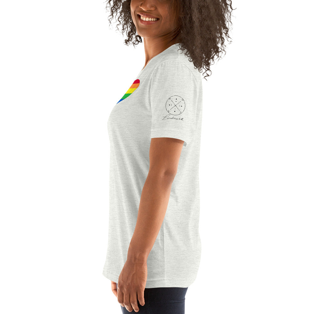 PRIDE Heart Unisex T-Shirt