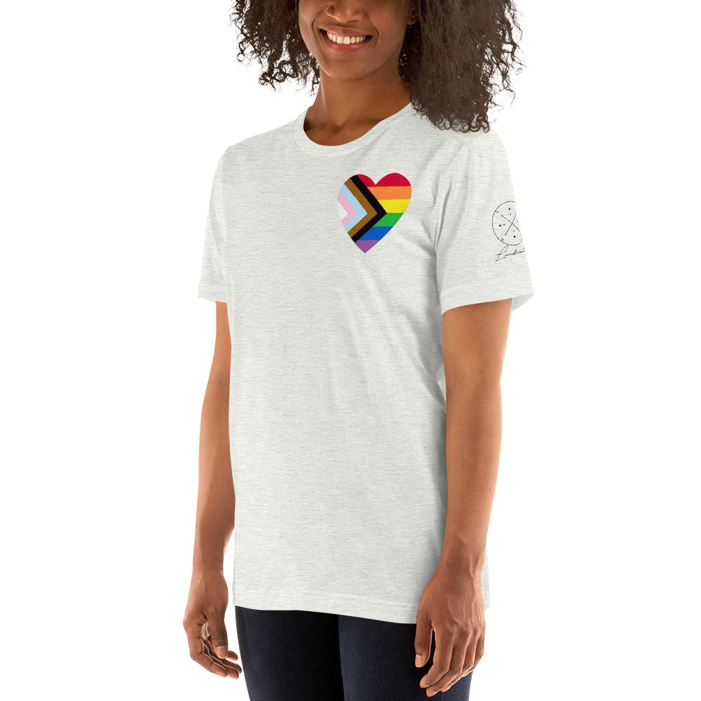 PRIDE Heart Unisex T-Shirt