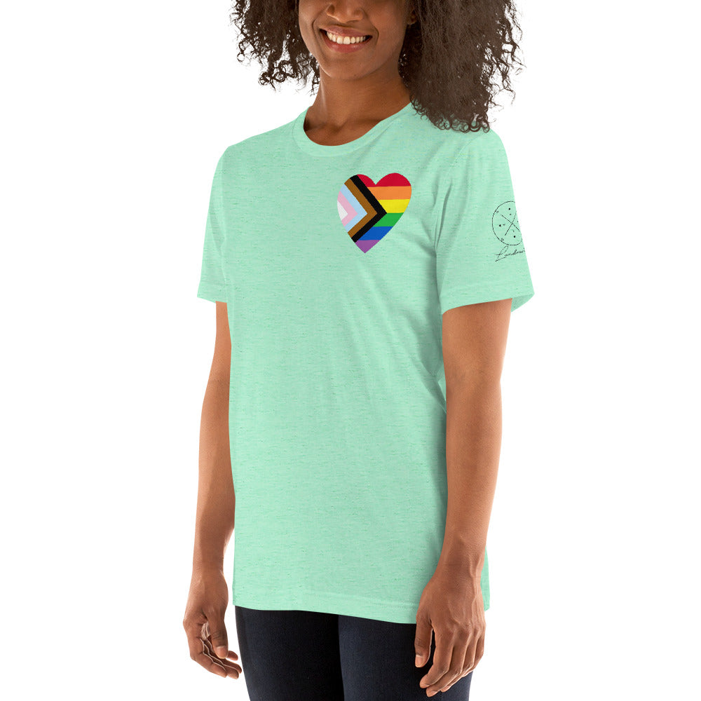 PRIDE Heart Unisex T-Shirt