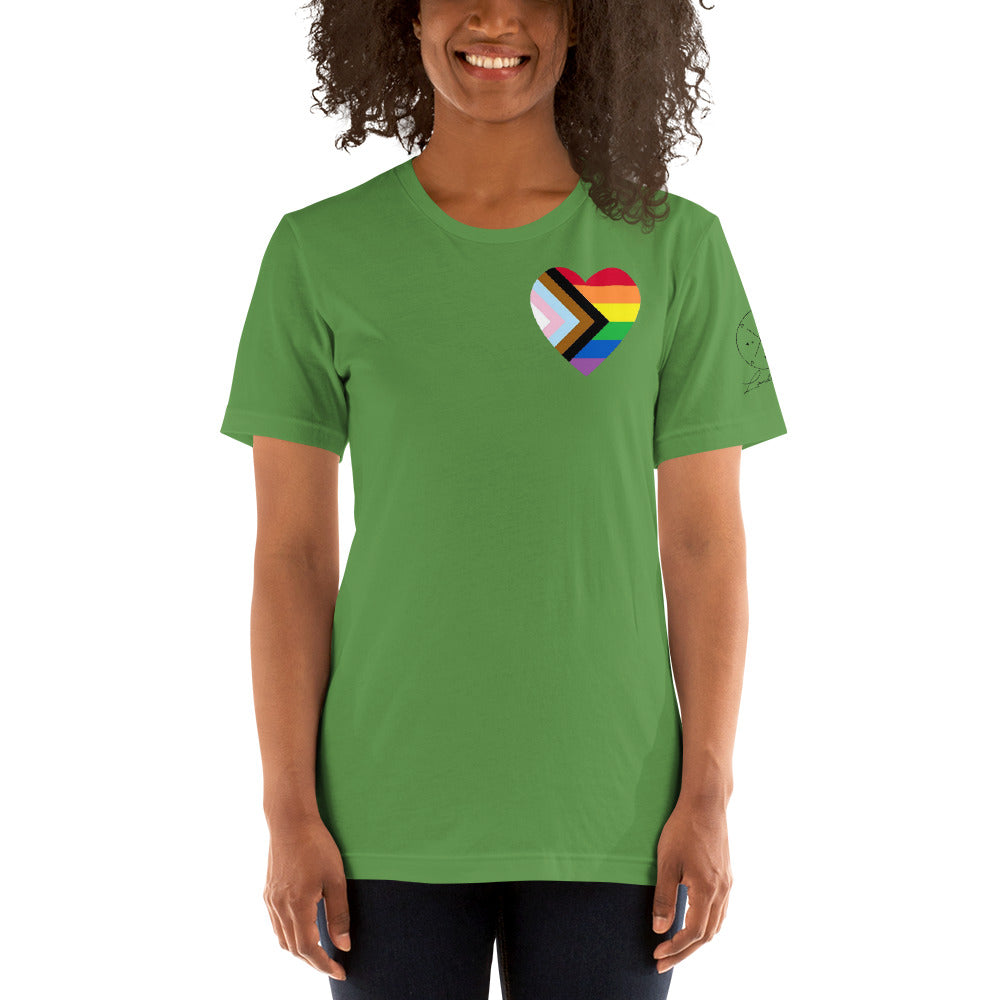 PRIDE Heart Unisex T-Shirt