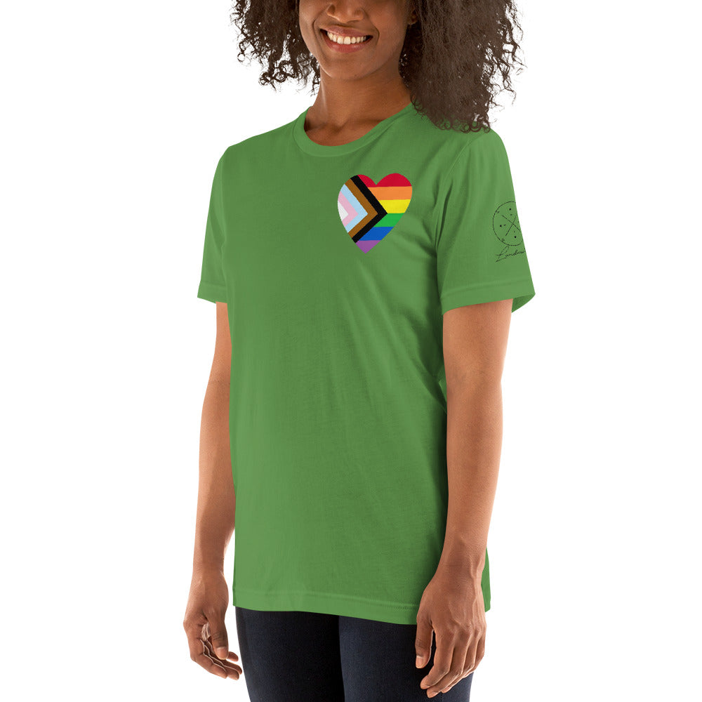 PRIDE Heart Unisex T-Shirt