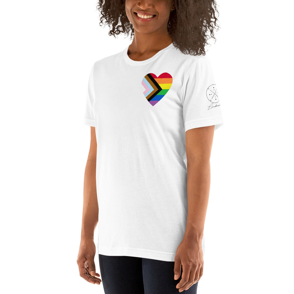 PRIDE Heart Unisex T-Shirt