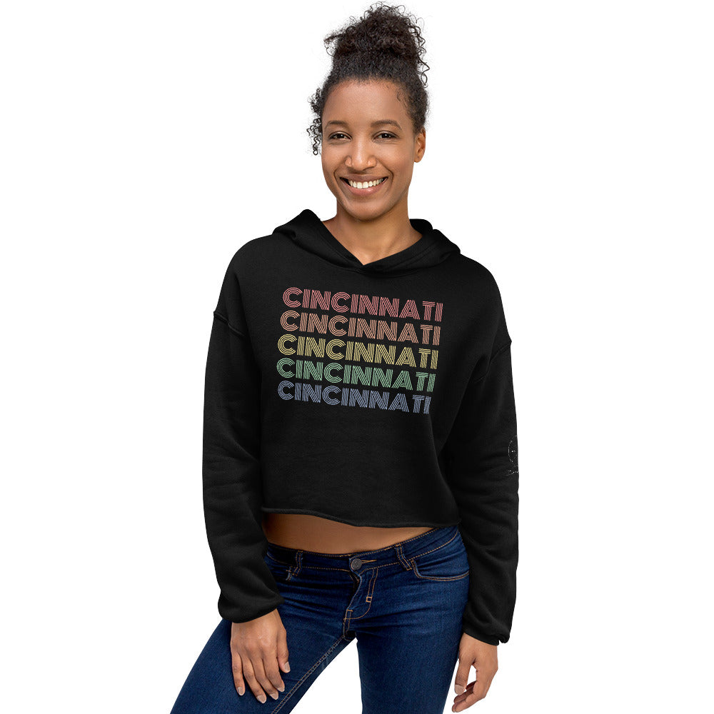 Pride crop hot sale hoodie